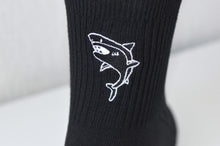 画像をギャラリービューアに読み込む, 【店舗限定】魚刺繍ショートソックス/サメ
