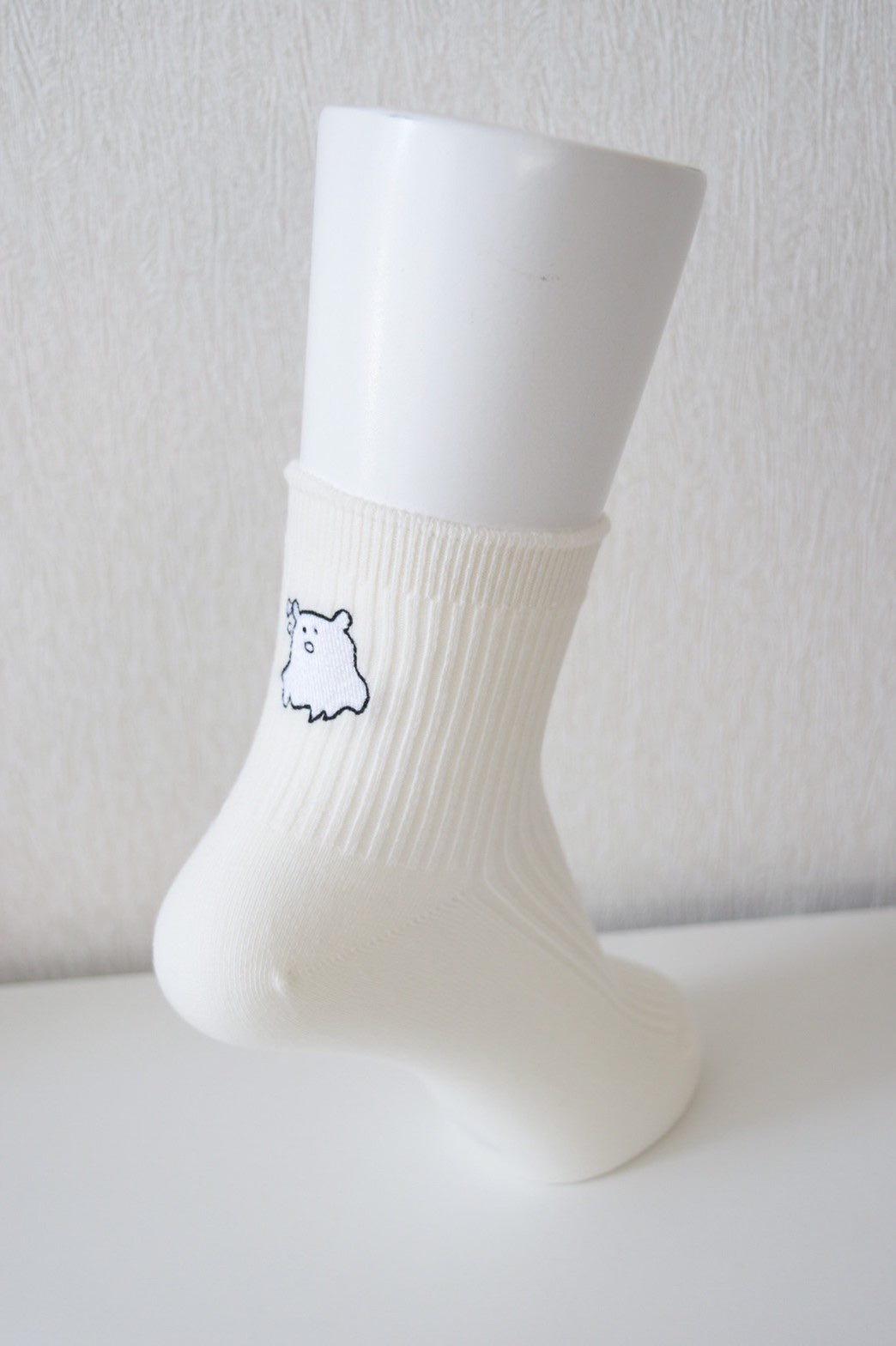 【店舗限定】深海魚刺繍ショートソックス/メンダコ
